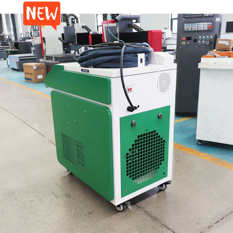 Handheld Easy-Operated Fiber Laser Cleaner Car and Metal Surface fiber Laser Cleaning Machine