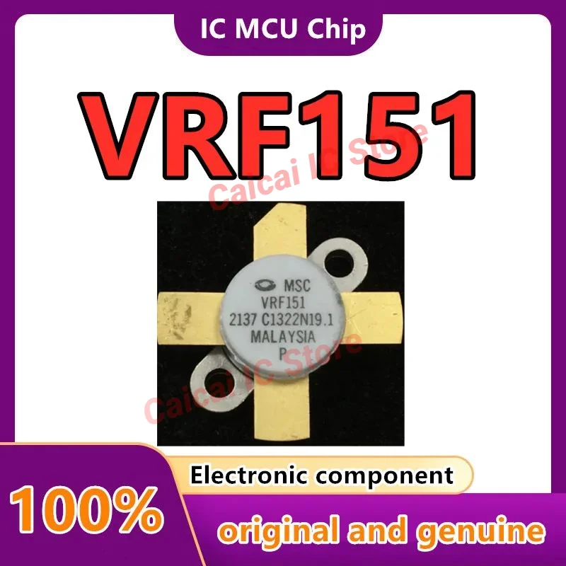 

VRF151 vrf151 [ 50V, 150W, 175MHz M174 ] - RF POWER VERTICAL MOSFET ORIGINAL TRANSISTOR