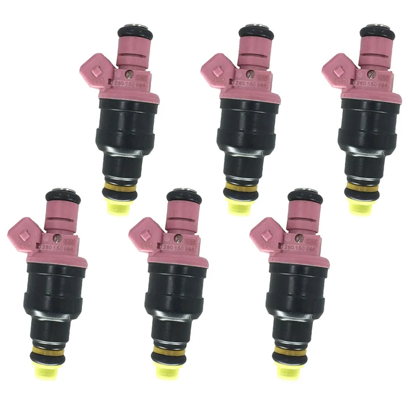 

6 Pcs Fuel Injectors for 1999 Dodge Truck Ram 1500 Truck Dakota 3.9L 0280150998