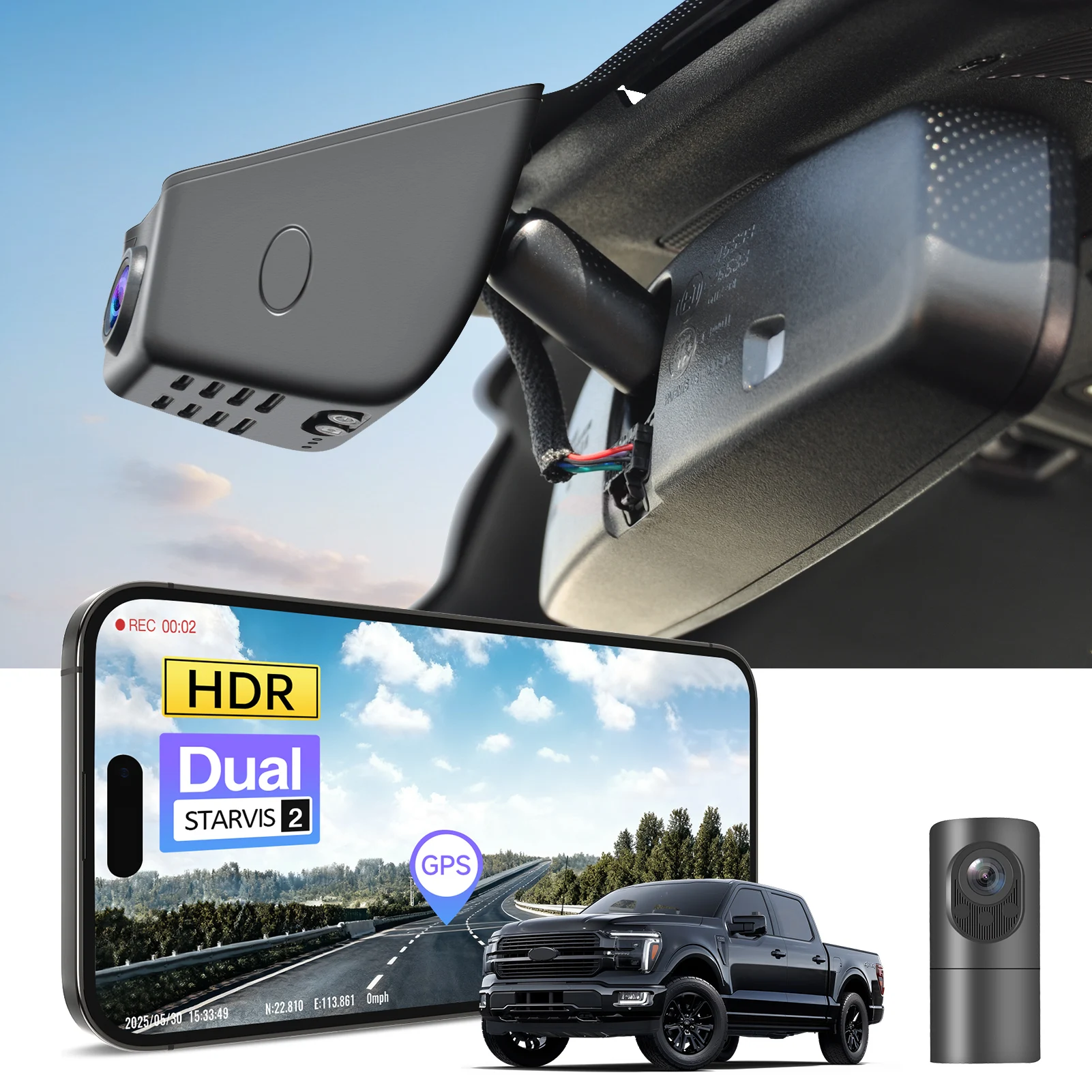 4K Dash Cam Starvis…