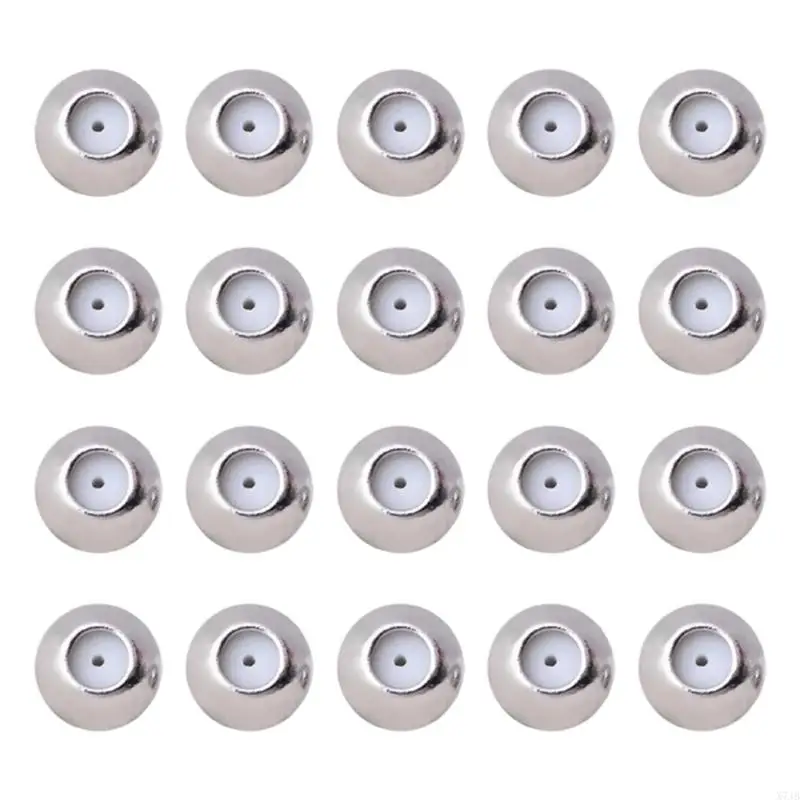  Set of 20 Earring Backs Replacement Earring Plugs Ear Jewelry Part Ear Jewelry Backs Suitable for Earrings Lover Present