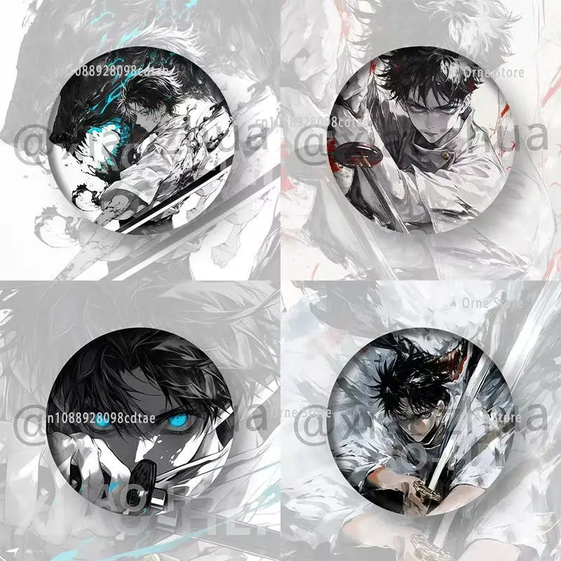 

58 мм дзюдзюцу кайсен "Yutarika Otsuka" Doujin круглый значок аниме одежда рюкзак брошь аксессуары вентилятор подарок на Хэллоуин