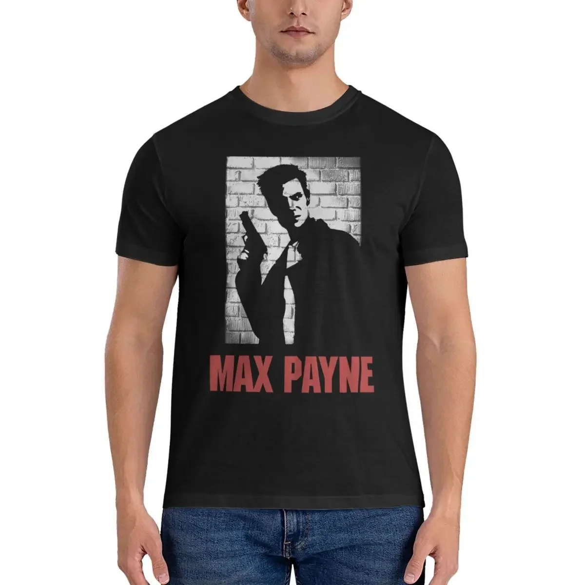 

Max Payne Classic T-Shirt t shirts for men cotton cute tops heavyweight fashion Round Neck manga vintage anime clothes Informal