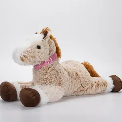 1pc 56-120cm Horse Plush Toys Giant Stuffed Animal Horse Toys Soft Doll Home Decor Lover Birthday Gift