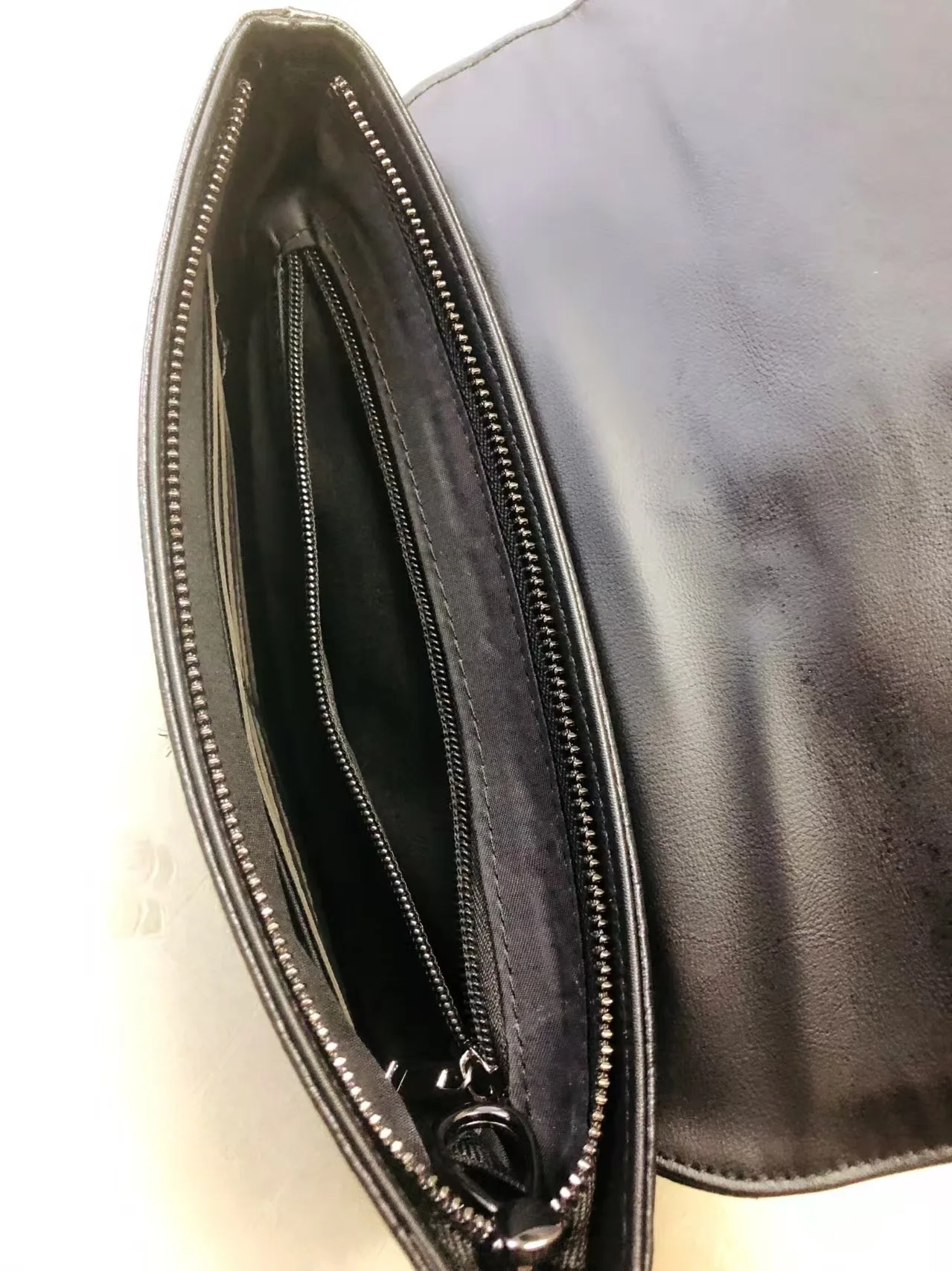 New Fashion Business Men's Long Clutches Wallet High Quality Natural Real Leather Male Genuine Leather Cash Purses Clutch view 3