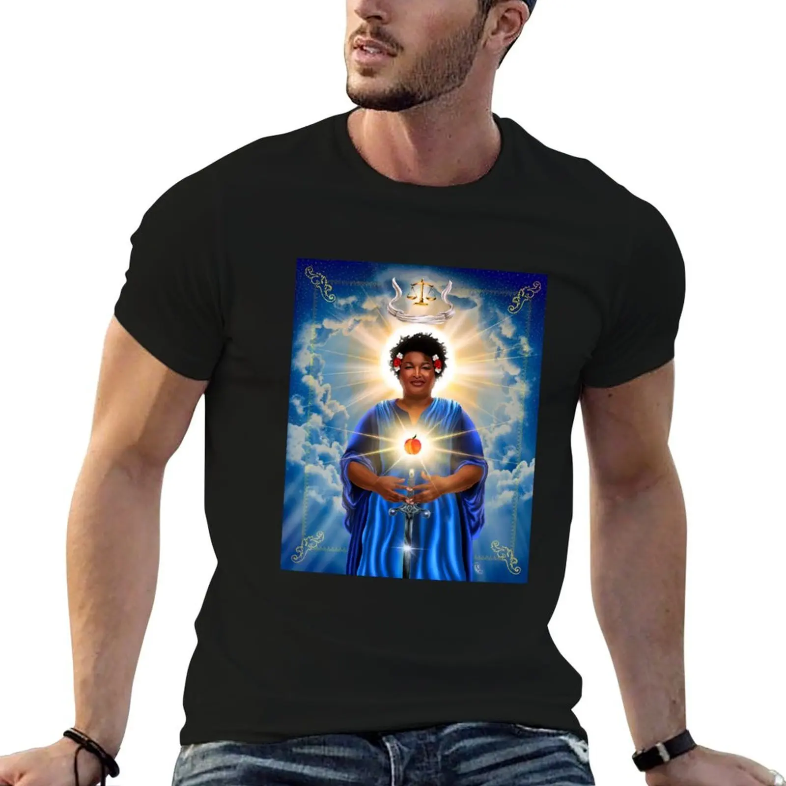 

Fairness graphic shirts man of in shirt Saint t Voting Abrams: for man Stacey T-Shirt Patron luxury t