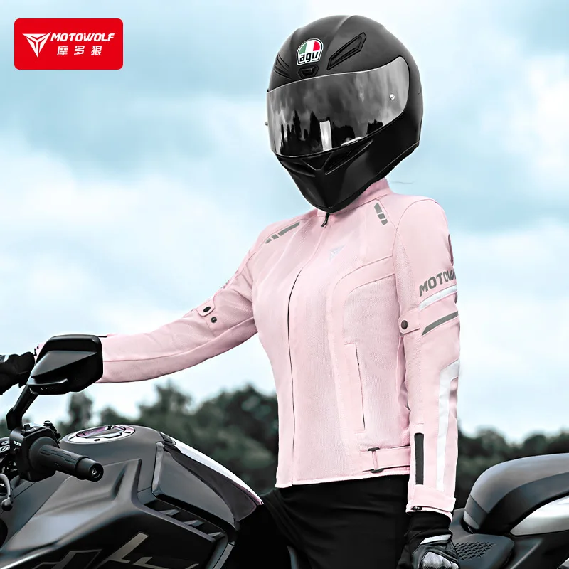 Summer Motorcycle Jacket Breathable Mesh Anti Drop Wear Resistan Motorbike Riding Jacket Motorbike Jacket