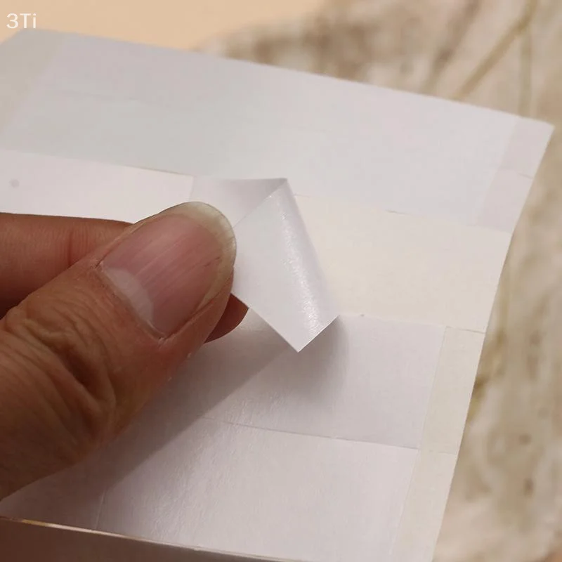 양면 Hijab 테이프 패션 뷰티 테이프 클리어 바디 강력한 투명 패브릭 접착 테이프 의류 액세서리