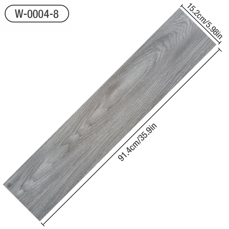 Wood Grain Floor Stickers Modern XPE Foam Wall Sticker Waterproof Self-adhesive for Living room Toilet Kitchen Home Floor Decor