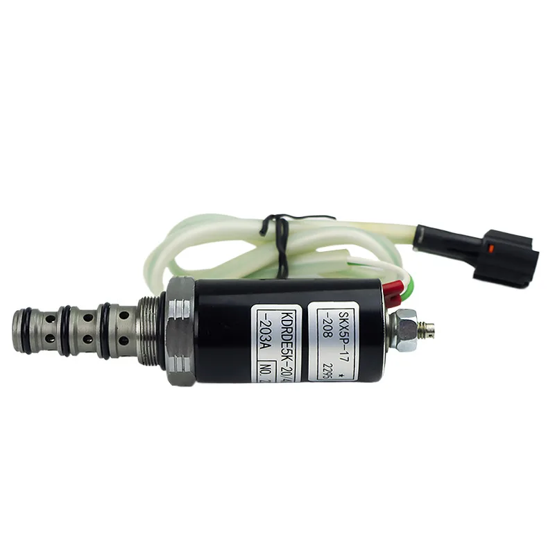 

For Sumitomo Excavator Sh200/210-5/sk200-3 Pilot Safety Lock Hydraulic Pump Proportional Solenoid Valve Excavator Accessories