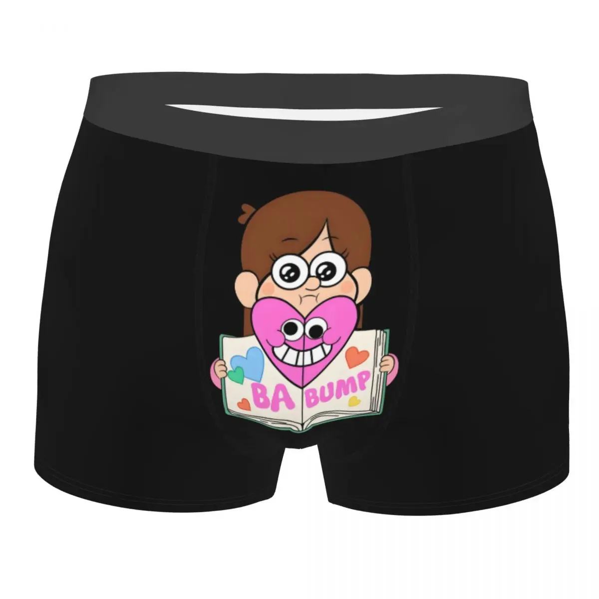 

Пользовательские забавные аниме Gravity Falls шорты-боксеры для Homme Нижнее белье с 3D принтом Трусики Мягкие трусы