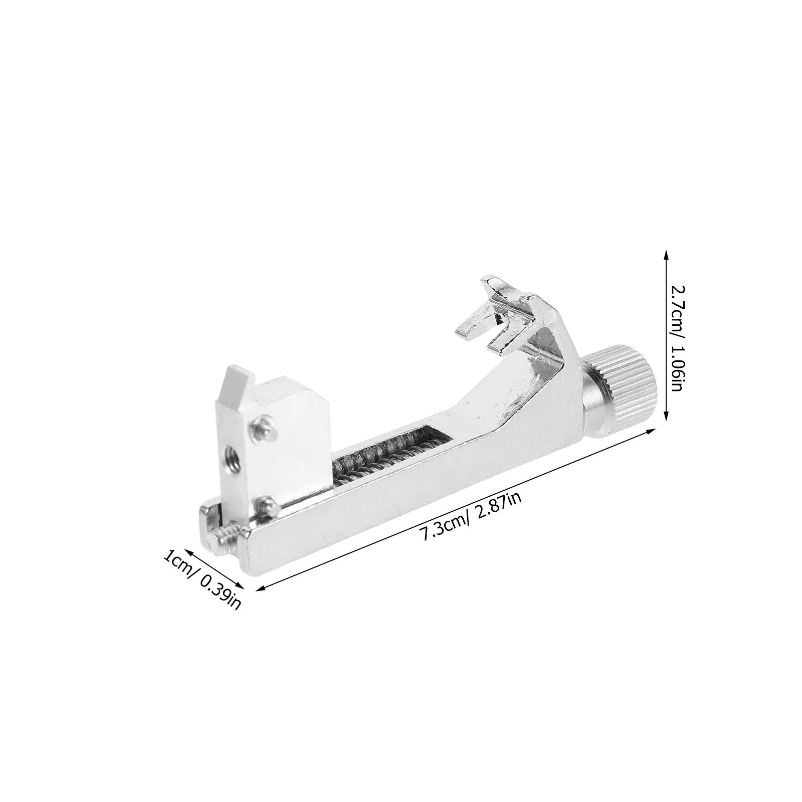 Electric Guitar Intonation Adjuster Silver Tremolo Bridge Tool Professional Octave Correction Accessory for Stable Tuning