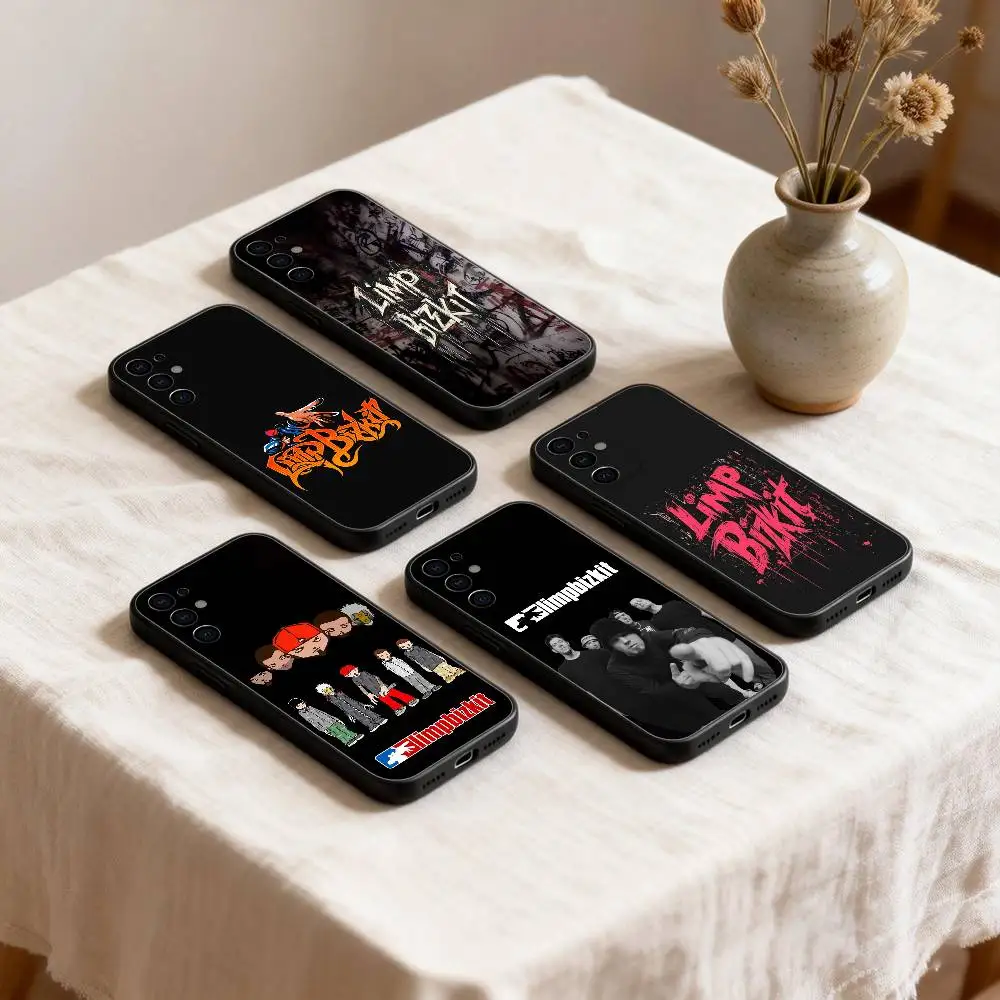 Rock Band L-Limp B-Bizkit phone Case For Samsung S26,25,24,21,22,23,30,20,Ultra,Plus,Fe,Lite Black Soft Cover