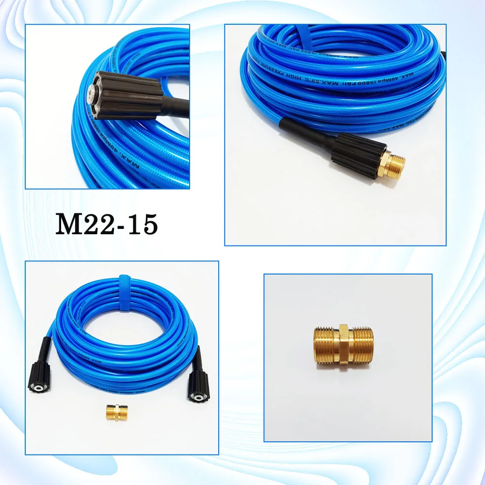 0.5~40M Car Washing Machine Hose Pipe Cord High Pressure Water Pipe Cleaning Fit Extension Replacement Hose For some of Sterwins