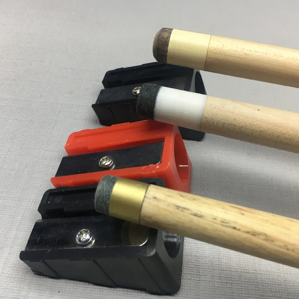 3 Pcs Cue Stick Billiards Roll Knife Tip Shaper Polisher Burnisher Repair Tool Sharpener Trimmer Supplies