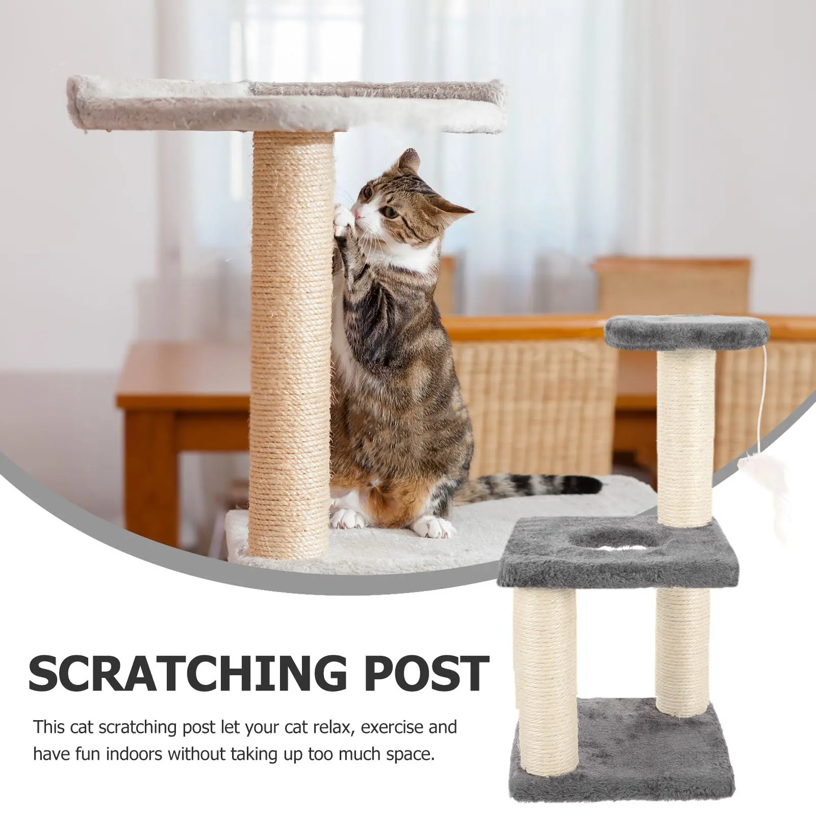 Multi-layer Kitten Tower Wear-resistant Kitten Tower Household Pet Cat Resting Platform Cat Scratcher