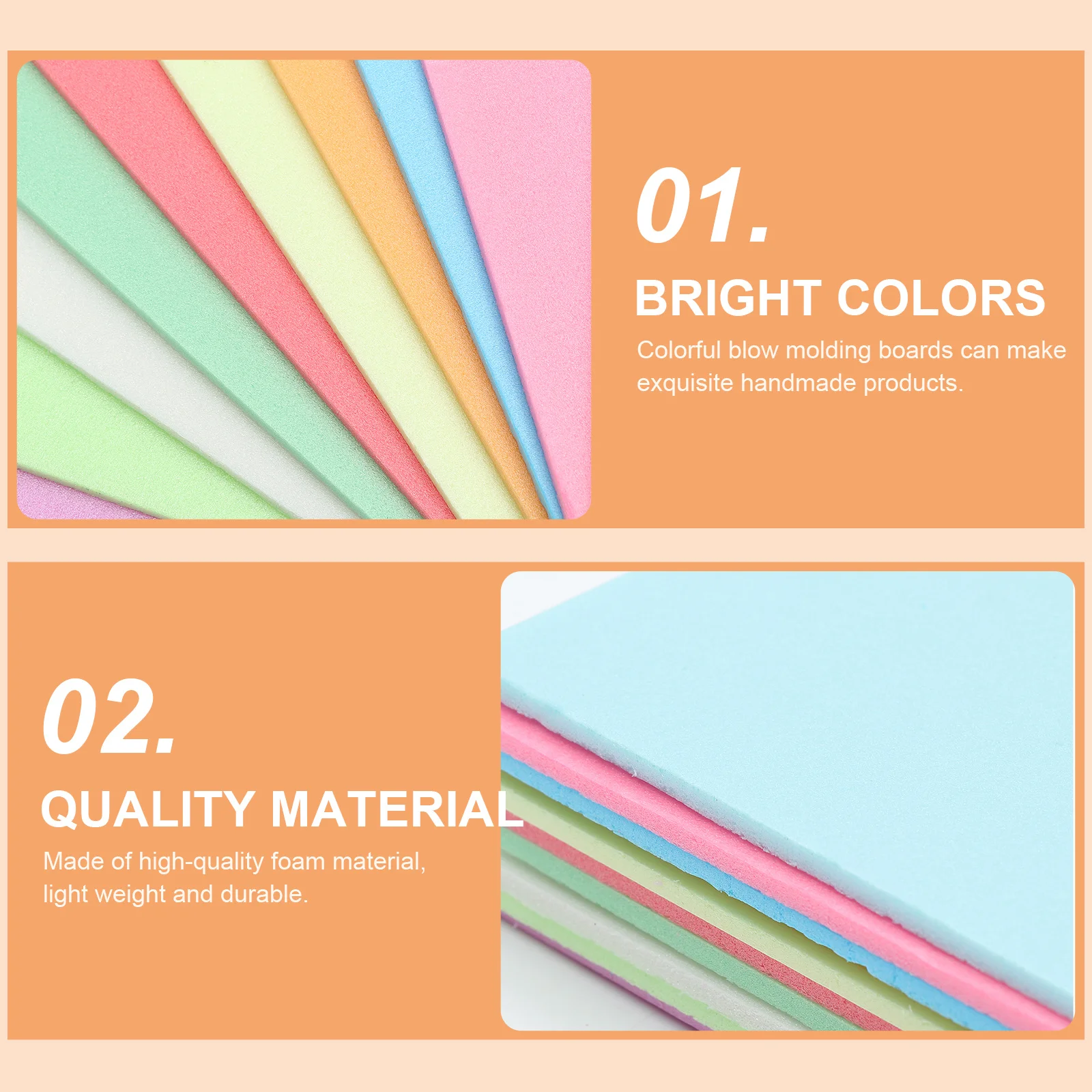 

10Pcs DIY Printmaking Drawing Boards Foam Painting Pads Drawing Plates Educational Art Supplies Creativity