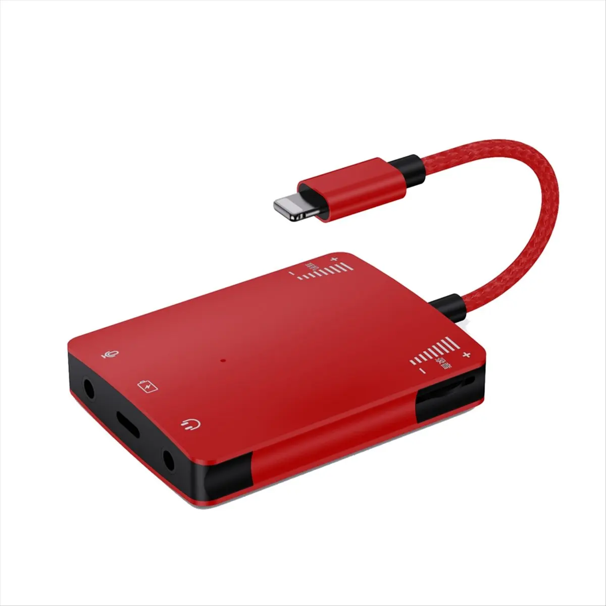 A14M Audio Interface Adapter Fast Transmission Stable Compact Size Plug-And-Play External Sound Card Live Converter A