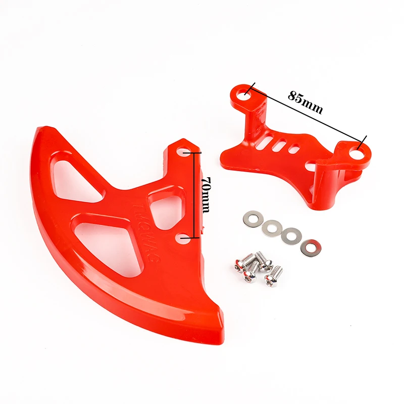 Rear Brake Disc Caliper Rotor Guard Protector For HONDA CRF 250R 250X 450R 450X 450RX CRF250R CRF450R CRF450RX CRF250X CRF450X