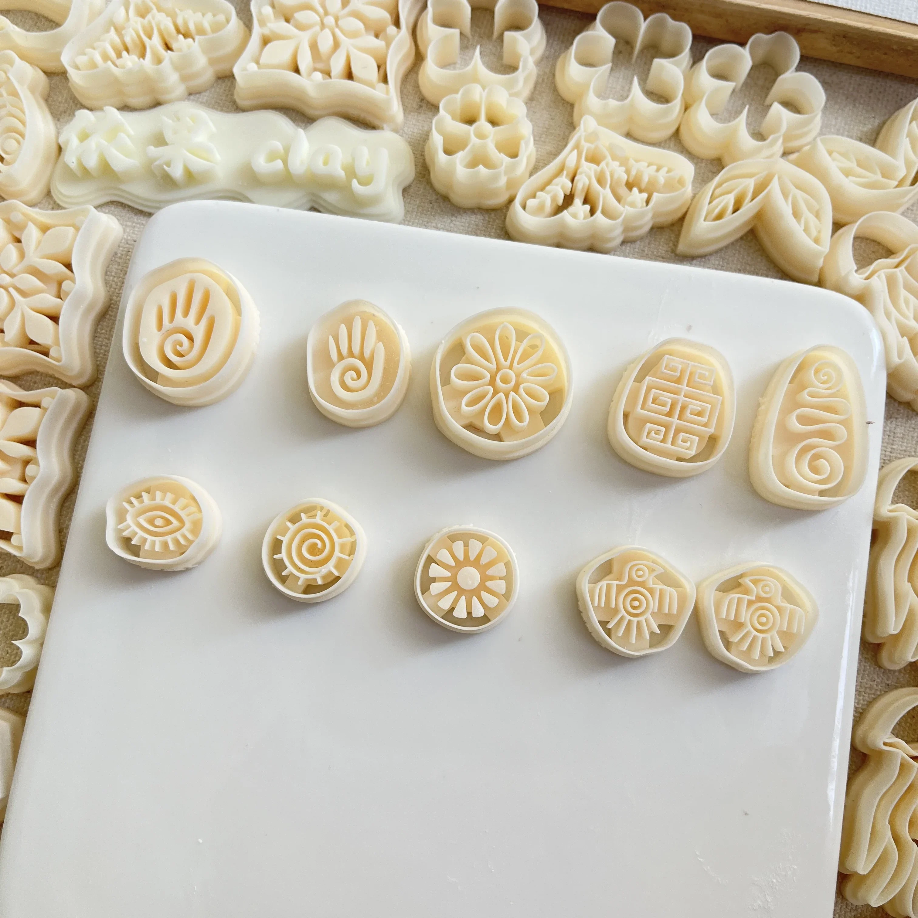 High-precision Unique Exotic Original Symbol Shaped Clay Molds Cutting Molds For DIY Earrings Jewelry Ornaments Handmade Tools