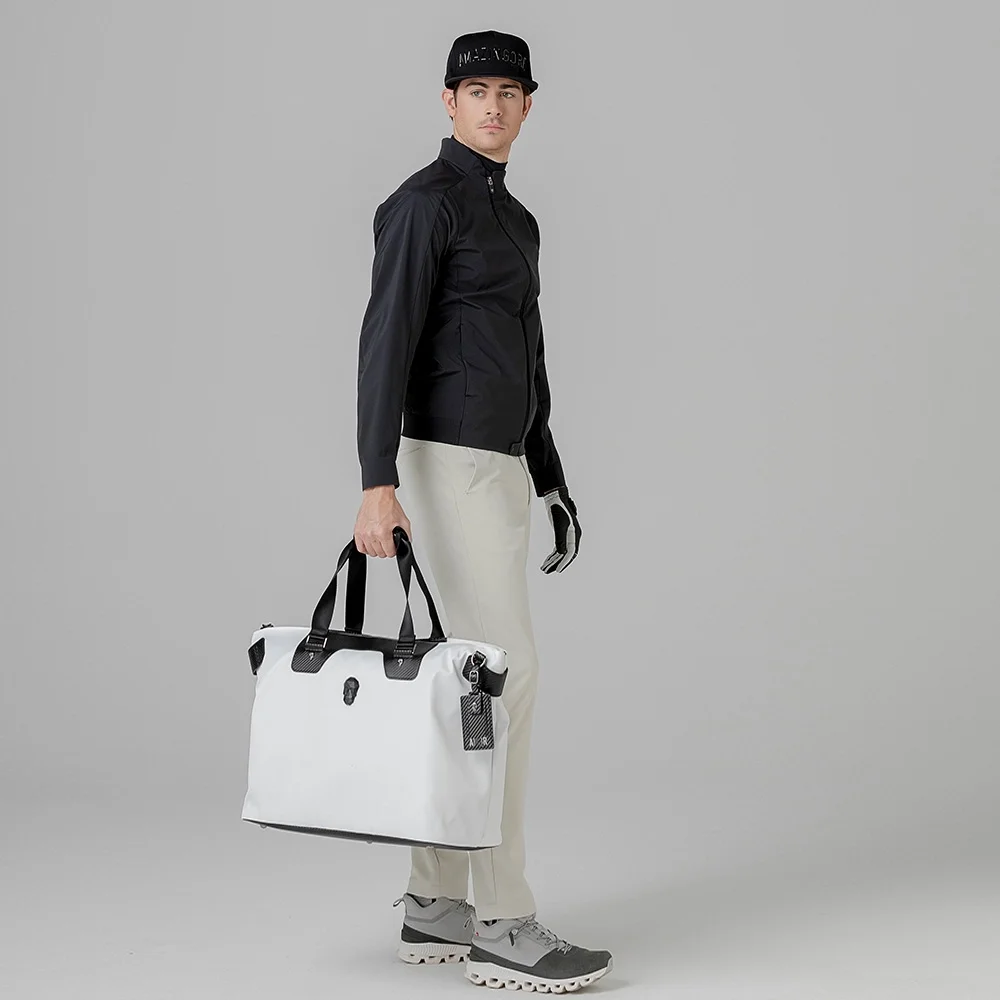 حقيبة جولف قابلة للتحويل للجنسين، تصميم ذو سعة كبيرة مع حزام قابل للفصل، وحدة تخزين متعددة الوظائف