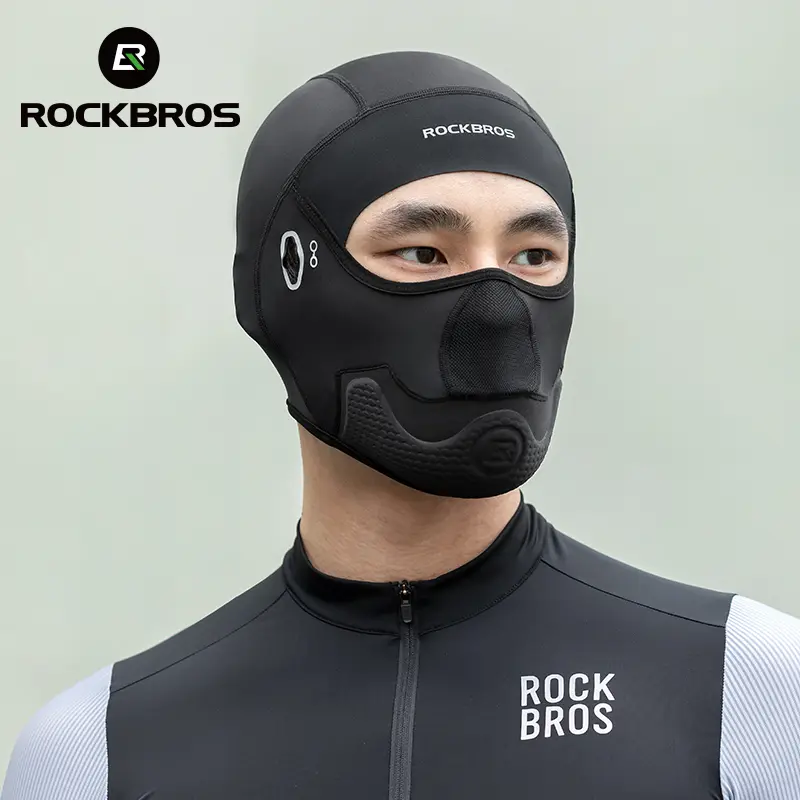 ROCKBROS Cycling Hat Summer Cool Balaclava UV Protection Bicycle Hiking Scarf Ice Silk Hat Face Cover Sport Bike Helmet Liner - 4