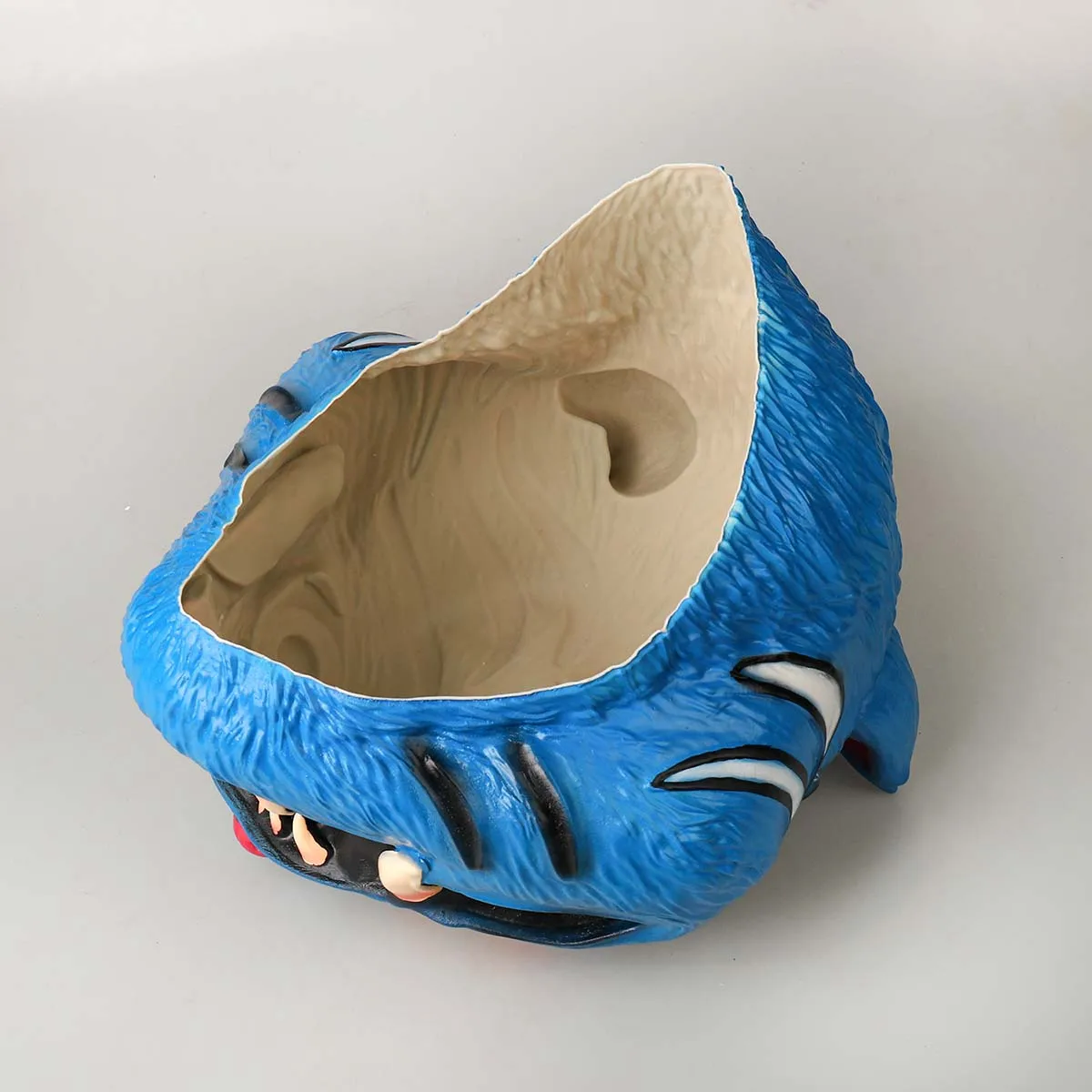 Accesorio de disfraz de Halloween Máscaras de látex Derpy de tigre azul lindo