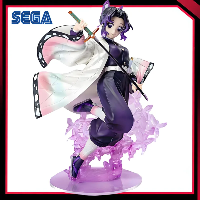 

In Stock Original SEGA Luminasta Demon Slayer Kochou Shinobu 18Cm Action Figure PVC Model Collectible Toys Child Gift Ornament
