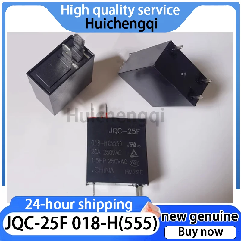 1 قطعة الأصلي حقيقية JQC-25F 018-H(555) التتابع 3 دبوس 2 دبوس 20A18VDC