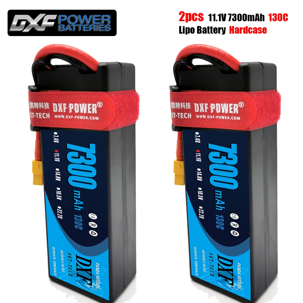 DXF 배터리 7.4V 11.4V 11.1V 15.2V 14.8V 22.2V Lipo 2S 3S 4S 6S 7300mAh 6500mAh 6200mAh 6750mAh 9200mAh 8000mAh 5200mAh RC 자동차