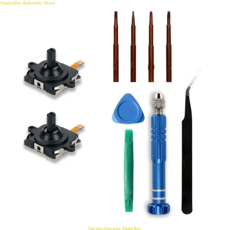 

Joystick Replacement Kits for Quest 2 Controller Drift Cleaning Tools Thumbstick Joystick Analog Thumb