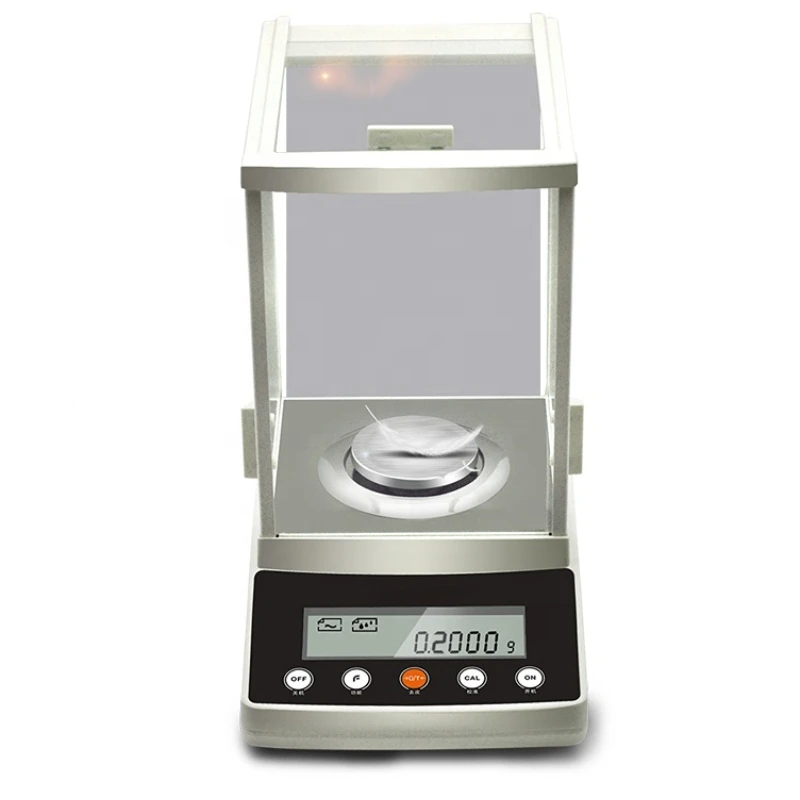 220g 0.1mg Electronic Balance FA2204 External Calibration with Rs232 Interface and Printer for Lab