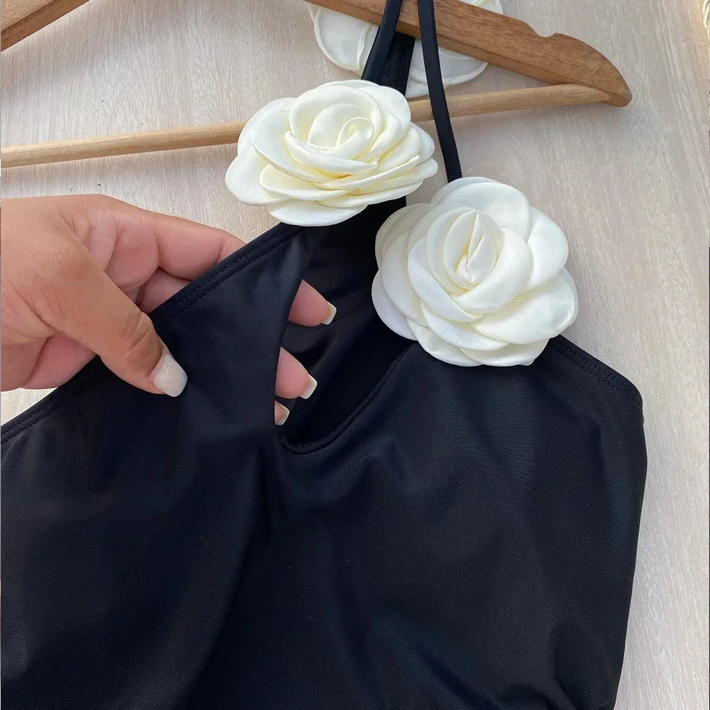 Floral One Piece Swimsuit 2025 New Vintage Retro Swimwear Women Swimsuit Bathing Suit Beachwear Monokini Female Swimming Suits