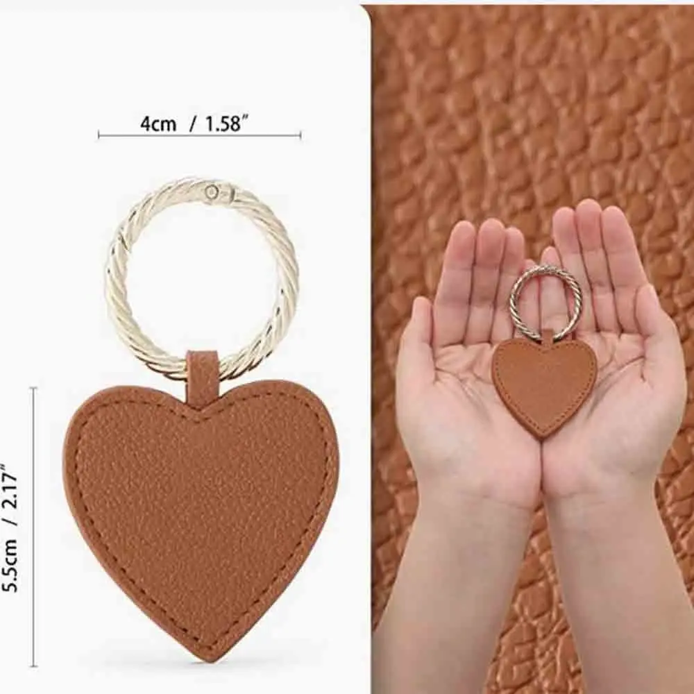 Heart Pu Leather Magnetic Hat Clip Portable Hat Storage Wallet Buckle Love Shape Hat Holder Organizer Gadget Hanging on Bag