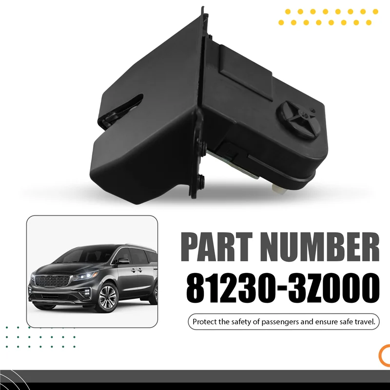 

812303Z000 для Hyundai Santa Kia Sedona 2013-2020, защелка замка багажника автомобиля 81230-3Z000