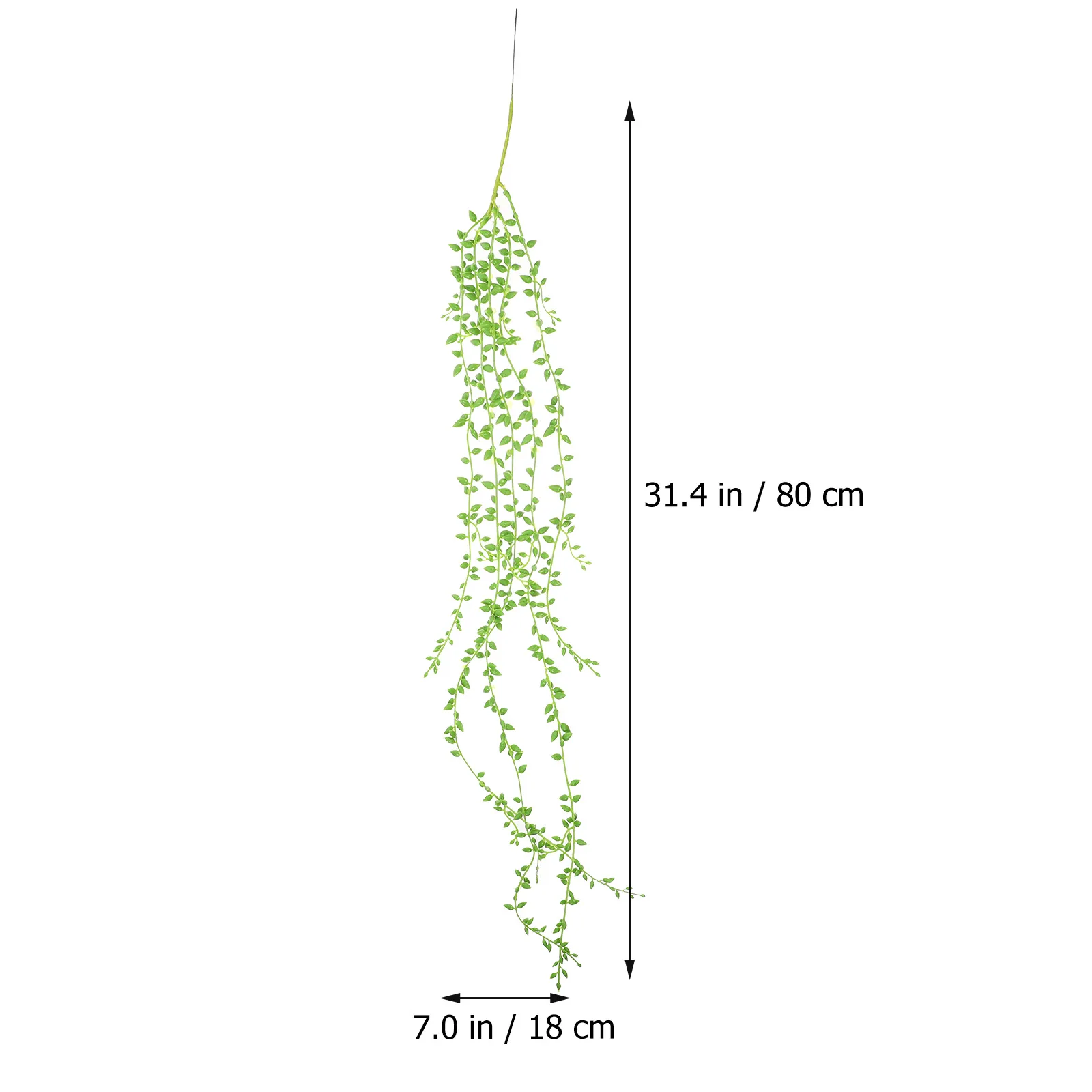 

6 Pcs Artificial Plants Decorative Green Wreath Home Aesthetic Hanging Macrame Wall Vine Fake Plant Rattan Planter Indoor Decor