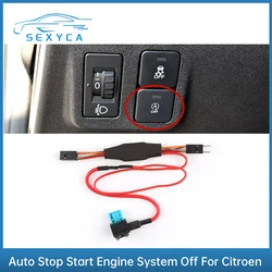 Auto Stop Canceller Automatic Start Stop Deactivation A Off Default Device Adapter Cable For Peugeot Citroen 508 308 C3XR DS4 C4