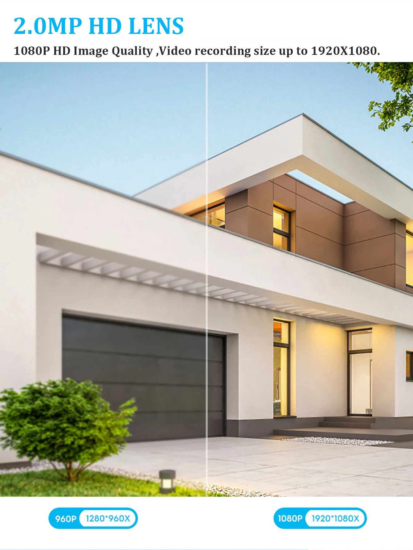 3MP 5G WiFi كاميرا الأمن ضوء لمبة مع 6-LED للرؤية الليلية PTZ وظيفة للمراقبة المنزلية مقاوم للماء