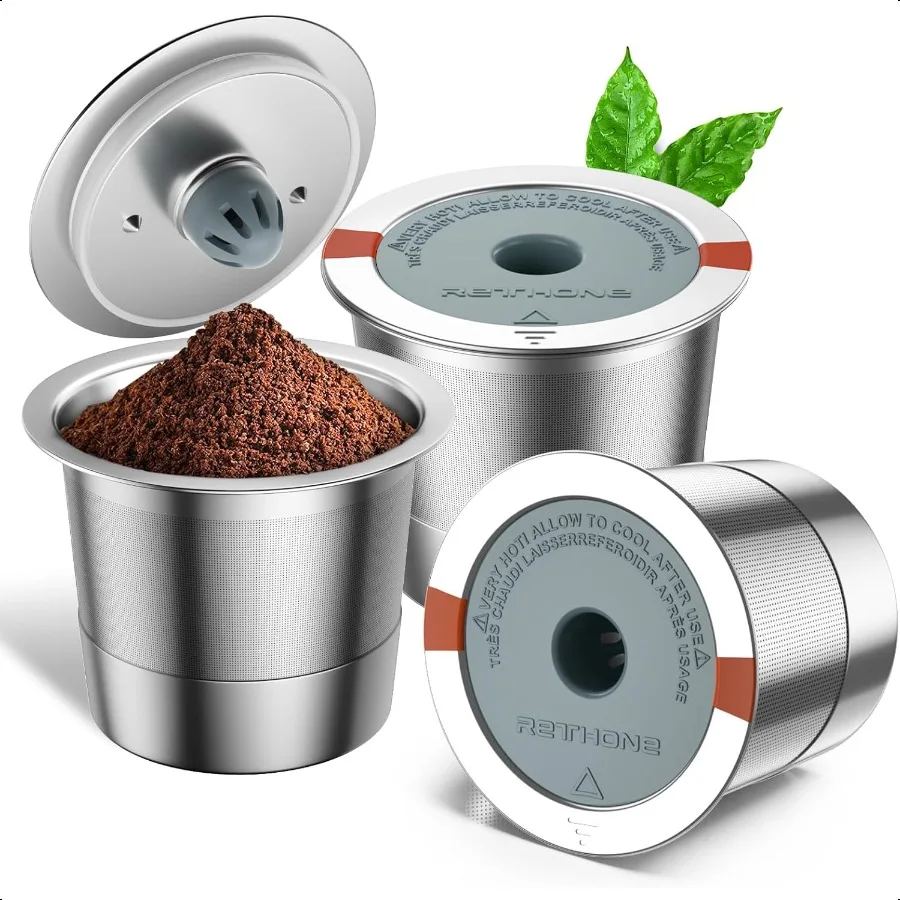 

Многоразовые чашки K для Keurig: многоразовые чашки K, капсулы для кофе для Keurig 1,0 2,0, фильтры для кофе hineStainl Steel SUS 304 Easy