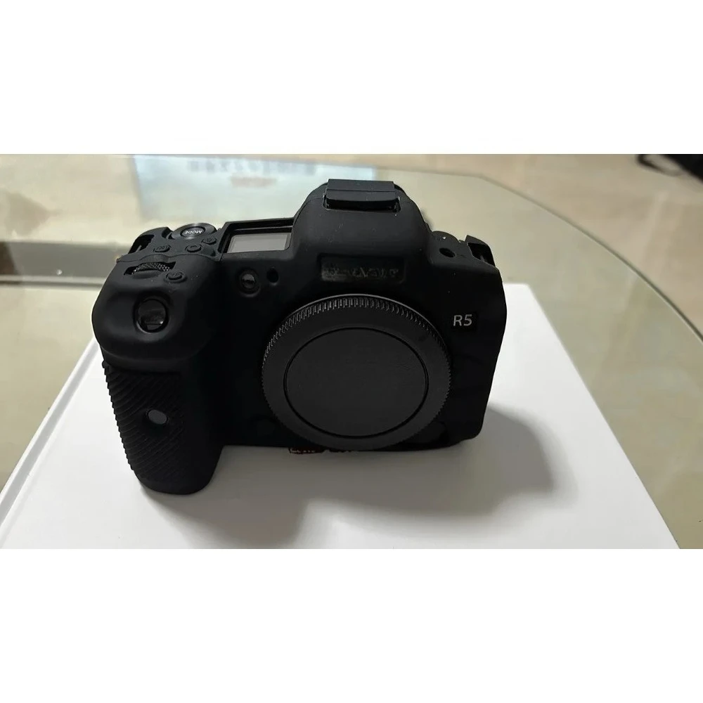 Non-slip Grip Dustproof Scratchproof Soft Rubber Cover Skin Accessories For Canon EOS R R5 R6 M50 G7X Mark II