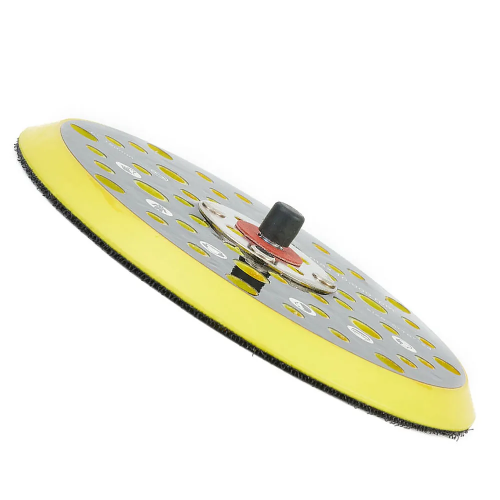 6 Inch 52 Holes Sander Backing Pad Hook & Loop Dust Free Sanding Disc 5/16"-24 Thread For 150mm Sander Backing Pad Accessories