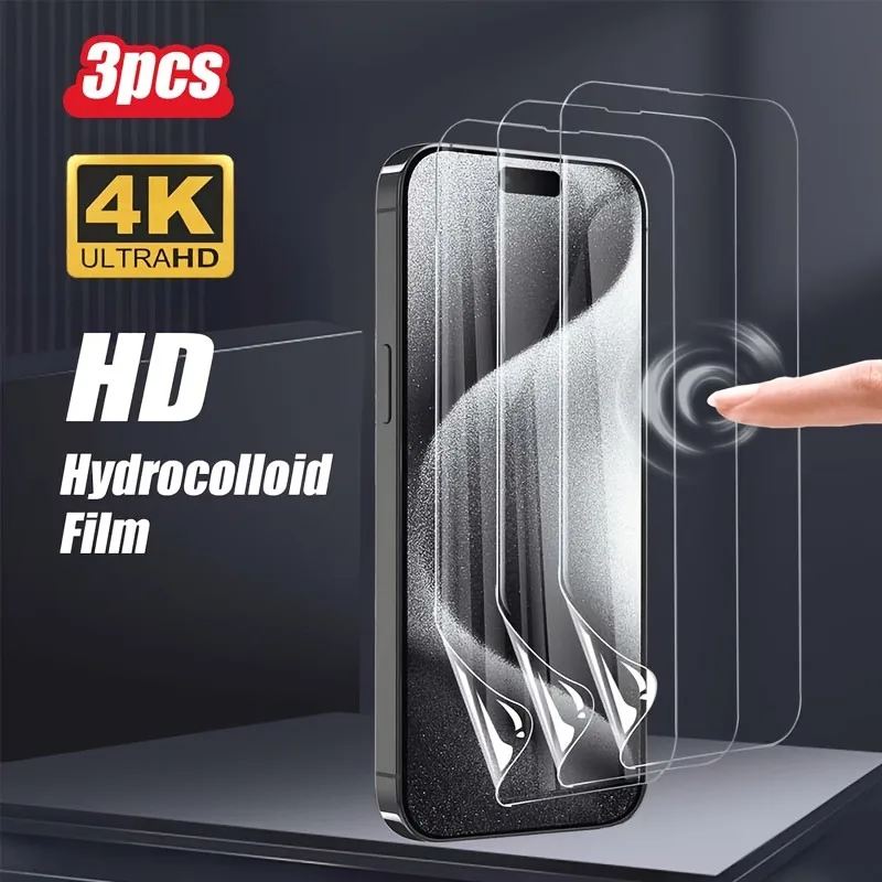 3Pcs Hydrogel Film … - image