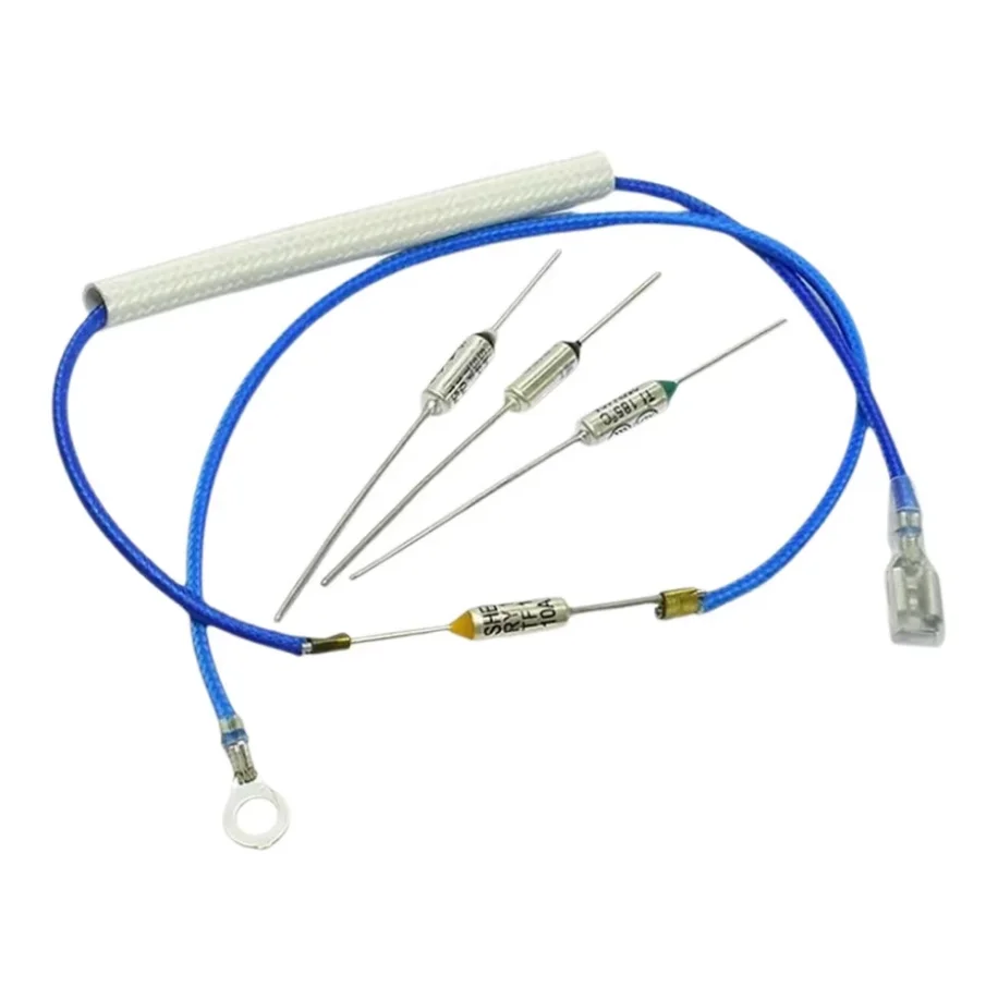 Metal Thermal Fuse, Thermistor Temp Sensor & Control Diode 250V 10A for Rice Cookers & Pressure Cookers