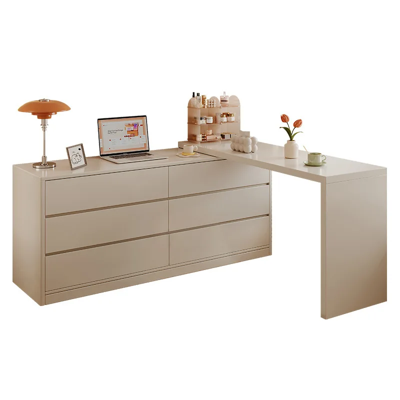 

Dresser, chest, integrated makeup table, bedroom, modern simple makeup table, light luxury