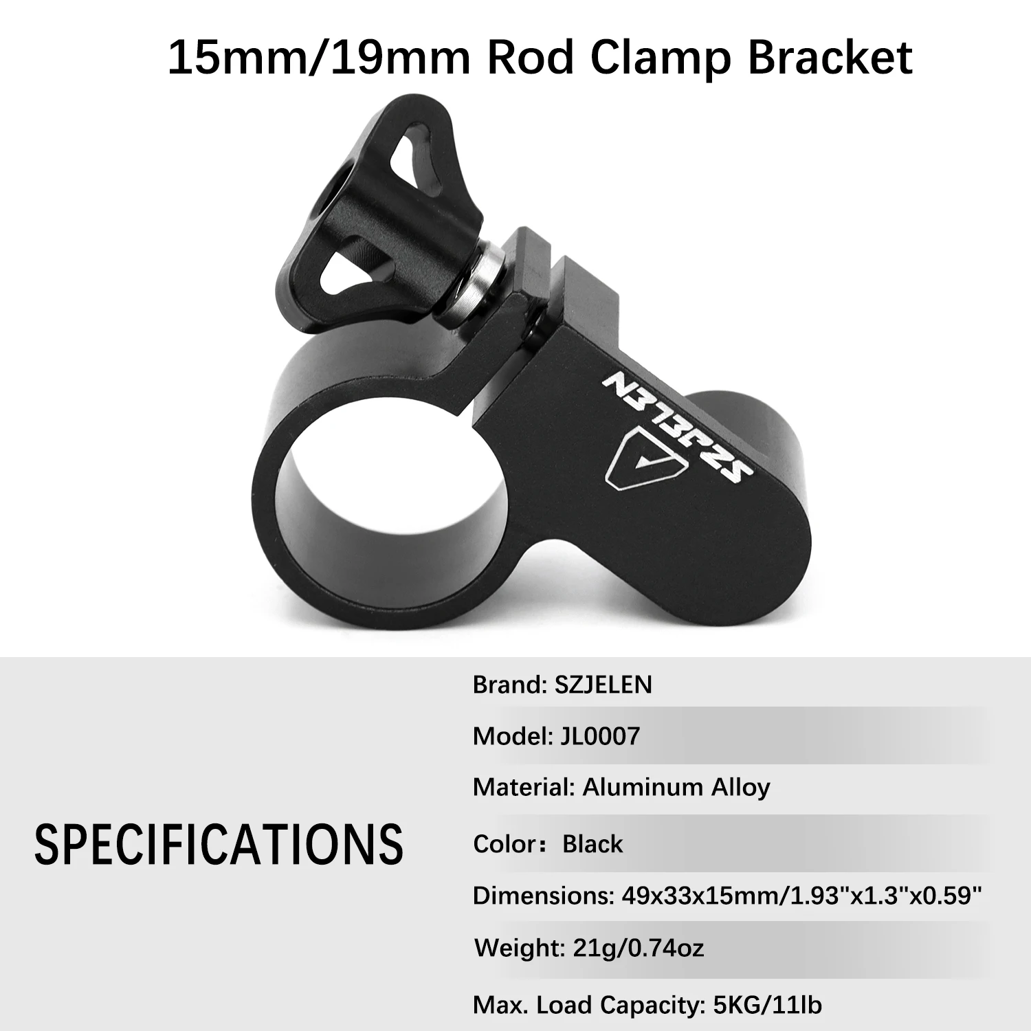 DJI FOCUS PRO  Follow Focus Motor Fixture is Suitable for 15mm 19mm Slide Rail Tubes