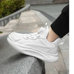 Children Luxury Sneakers Boy Shoes 2023 New Kids Casual Sneakers White Leather Shoes Girls Running Sports Tennis Shoes for Boy