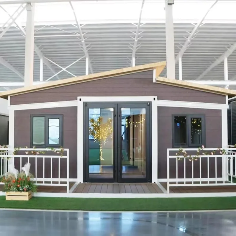 40ft Spacious Folding Home Large Layout Modular House For Staff Apartment Group Living Family Villa And Holiday Rental