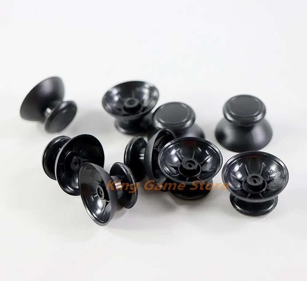 5pcs 3D Analog Thumb stick small Hole Black Plastic Rocker Joystick Grip Cap Shell Caps For Wii U WiiU Controller