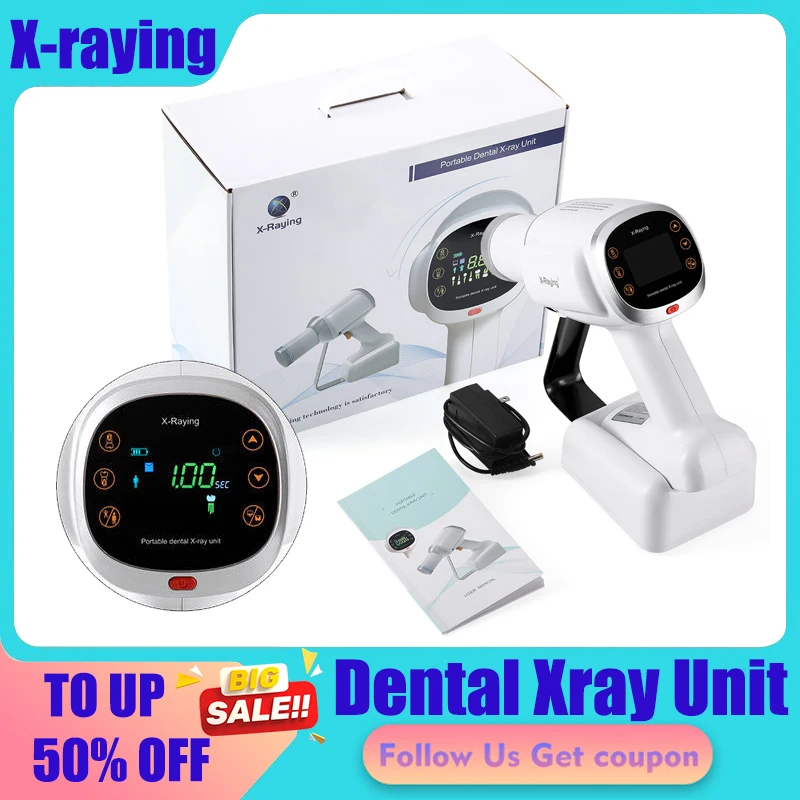 High Frequency Dental portable x-rays Unit Dental Imaging System X-Raying Machine rayos x Camera Gun Type dental radiovisograph