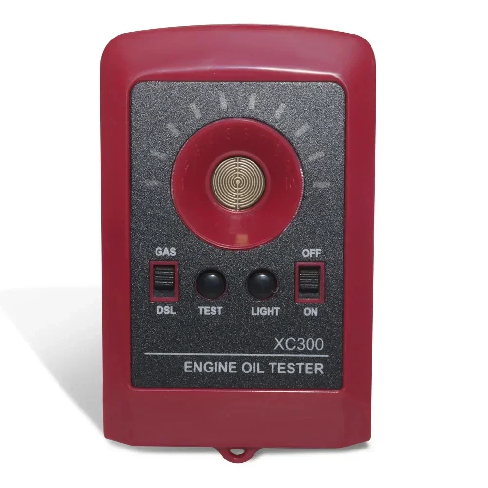 XC300 Automobile Car Oil Quality Tester 12V Digital Car Oil Tester LED Digital Gas Diesel Fluid Analyzer Engine Quality Detector